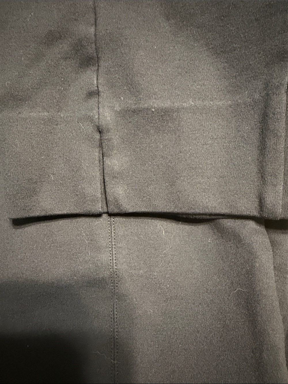 Quince Women's Navy Cropped Dress Pants - Picture 2 of 5